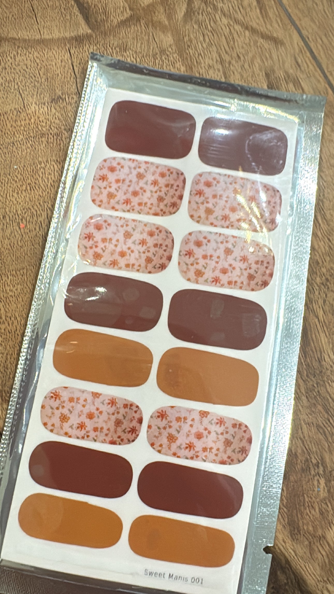 Wildflower Spice Nail Wraps