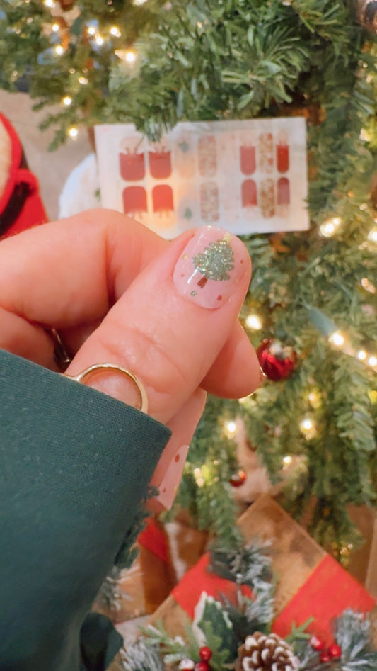 Classic Christmas Cheer Nail Wraps