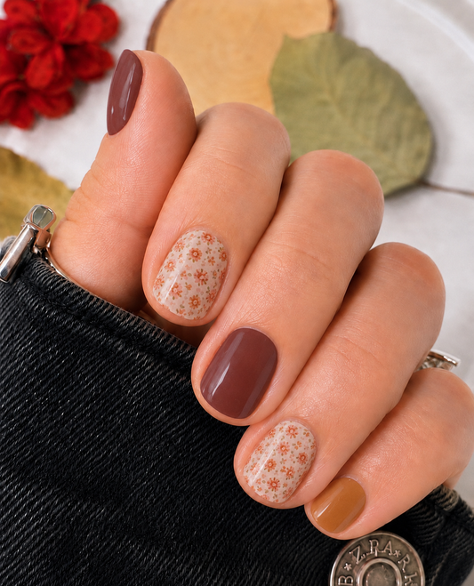 Wildflower Spice Nail Wraps