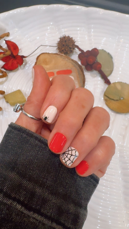 Red Web Glam (Halloween Collection)