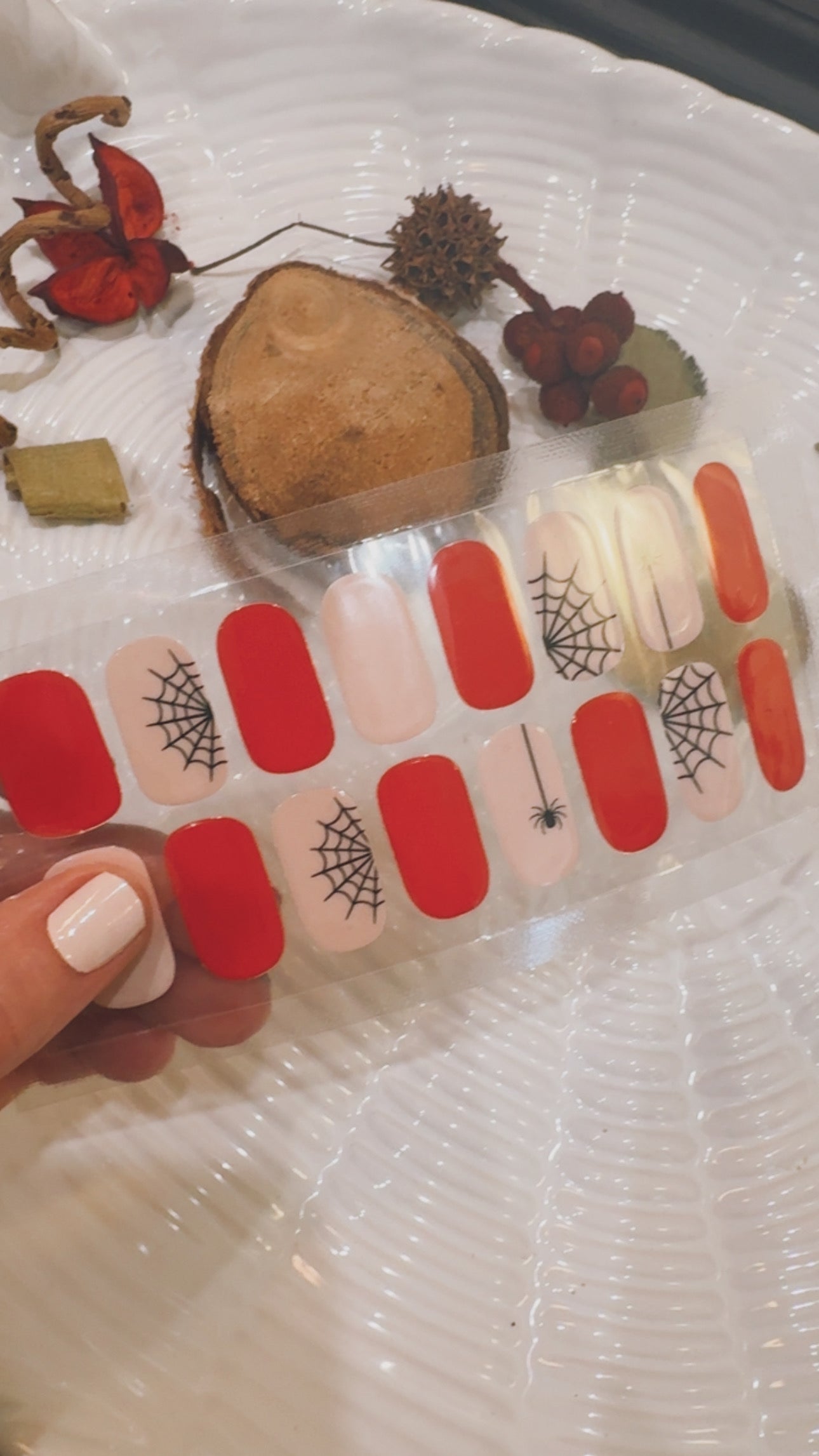 Red Web Glam (Halloween Collection)